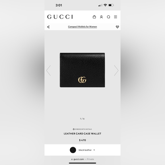 Gucci Card Case Wallet - Picture 7 of 7